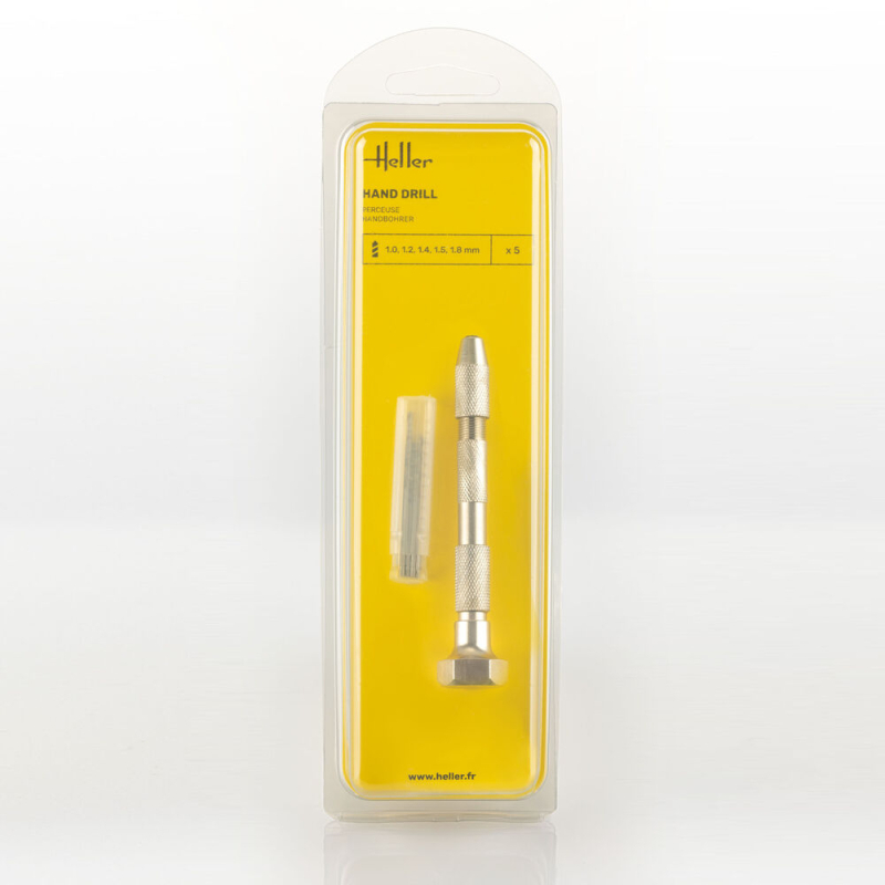 Heller Hand drill with five...