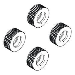 Scalextric Tyres Pack for Dodge Charger (C3044) (4 pcs)