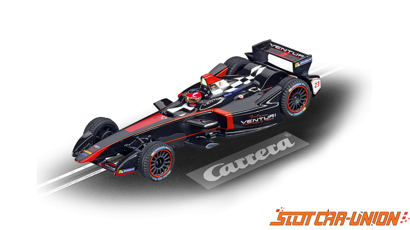 Carrera GO 64008 Formula E Venturi Racing "Nick Heidfeld No.23" 1:43 Auto Plus 