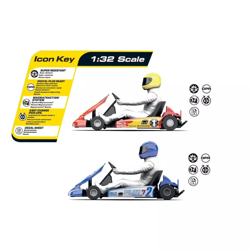 Scalextric C1334 Super Karts Set