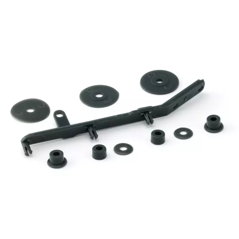 Slot.it CH98 Tensioner, flanges and spacers for 4WD System