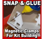 Proses PR-SS-02 Snap & Glue Pinces Magnétiques x2