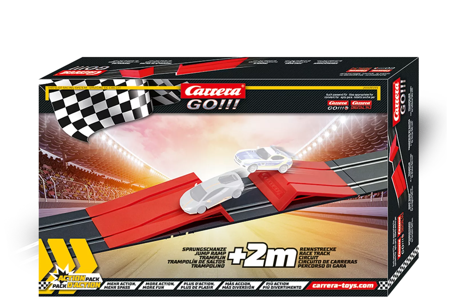 Carrera GO!!! 62552 Coffret Hot Wheels 4.9 - Slot Car-Union