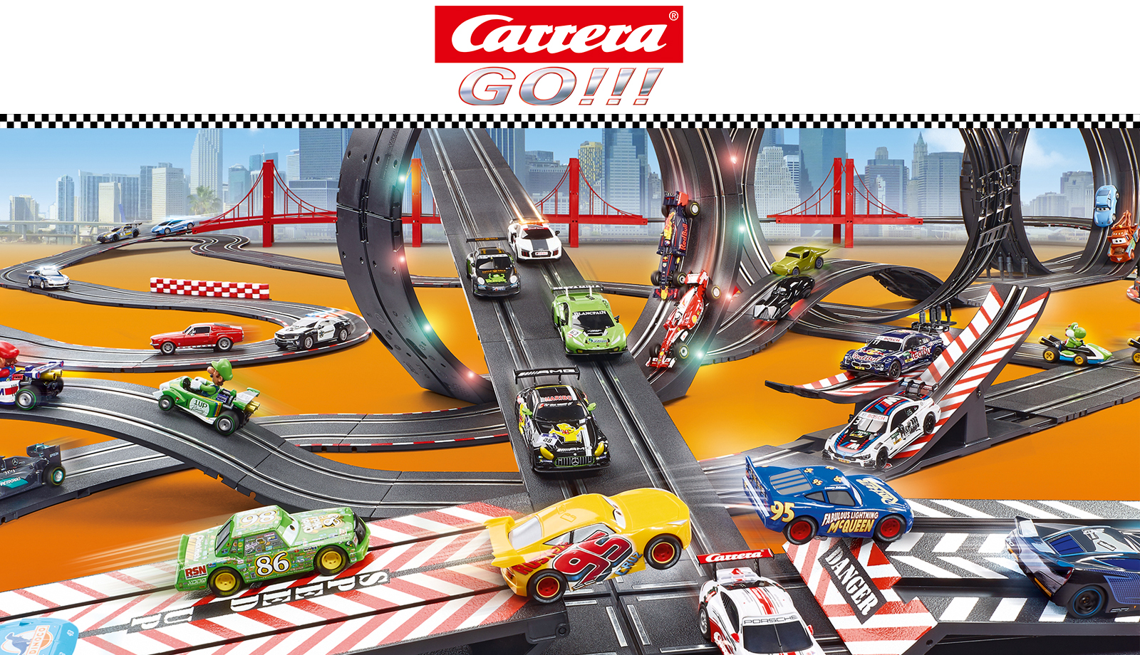 Carrera GO!!! 62550 GT Race Off Set - Slot Car-Union