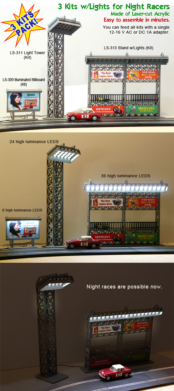 slot car lights