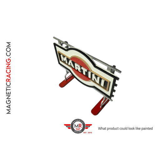 Magnetic Racing Small Billboards - Various Designs & 2024 Height Adjustable (All Scal